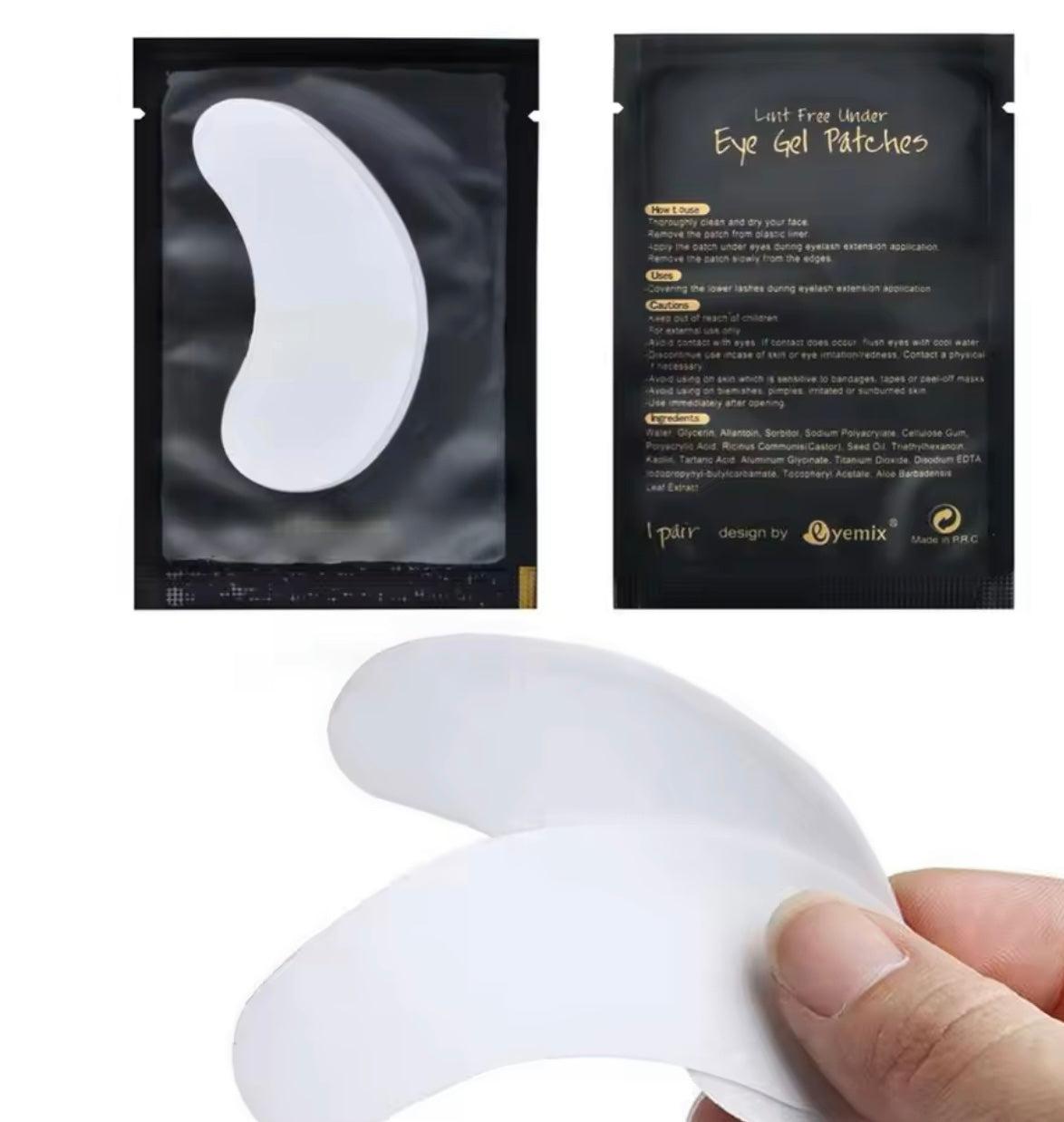 Lash Accessories: Collagen Anti Wrinkle Gel pads