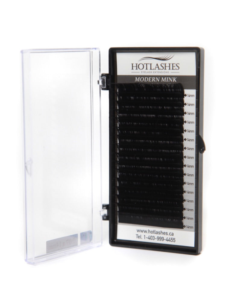 Eyelash Extensions: Modern Mink 16 Lines- One Length