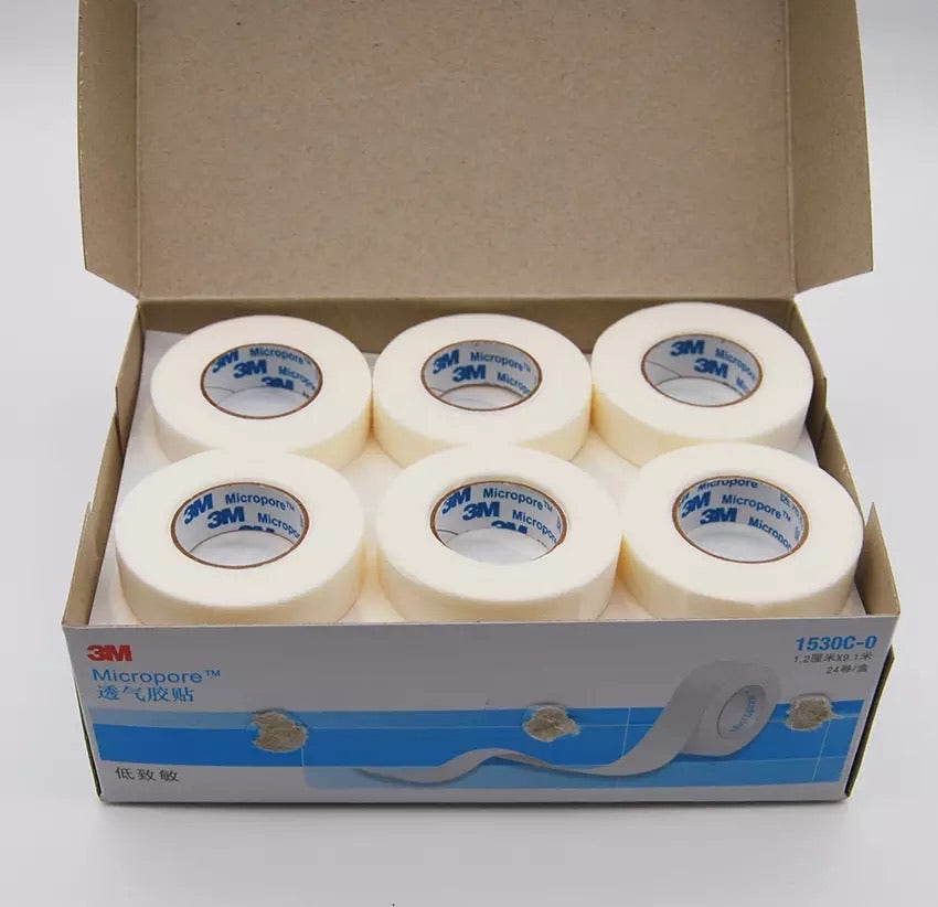 Lash Tape: Micropore Paper Tape 1/2 inch